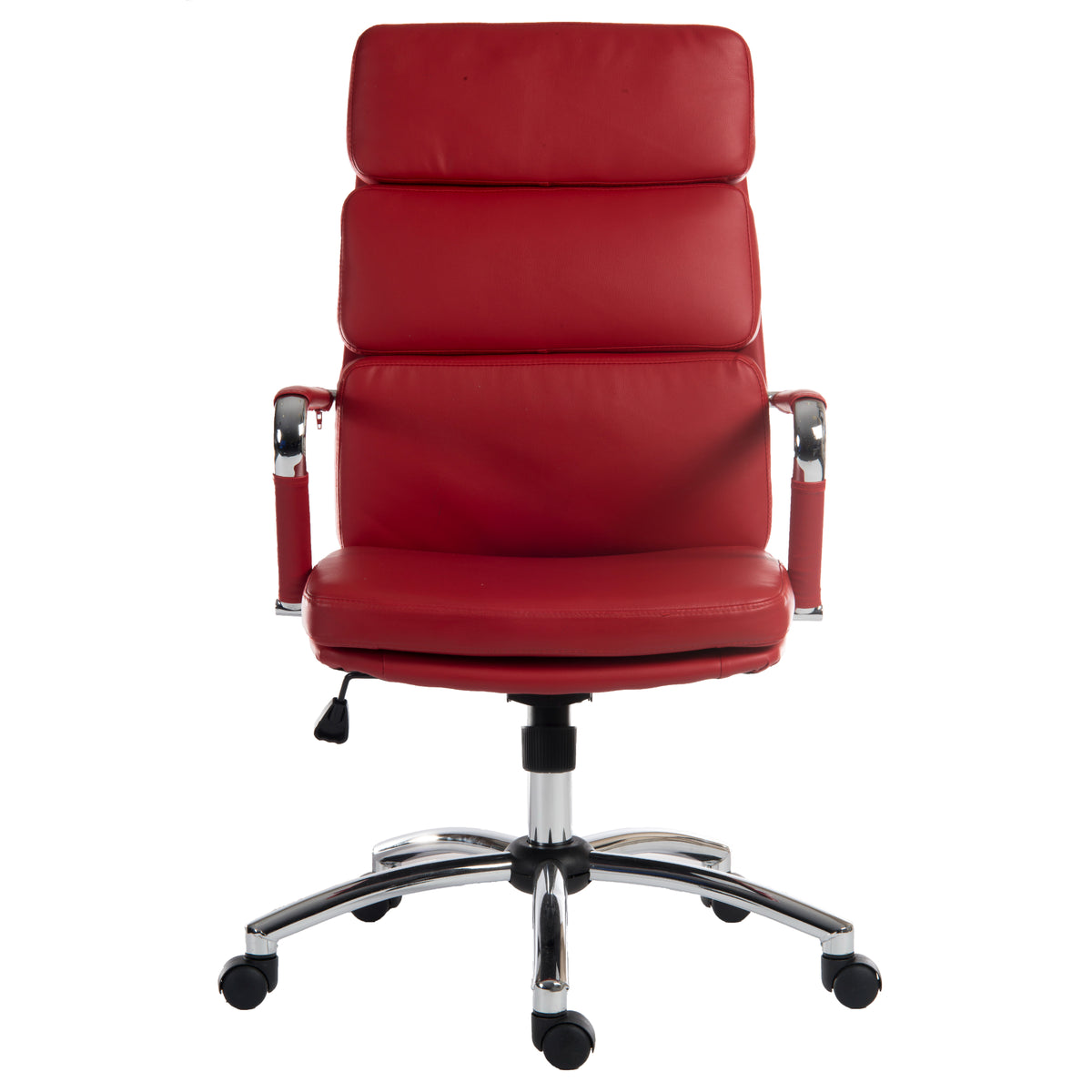 Deco Retro Executive Chair in Red, view 2