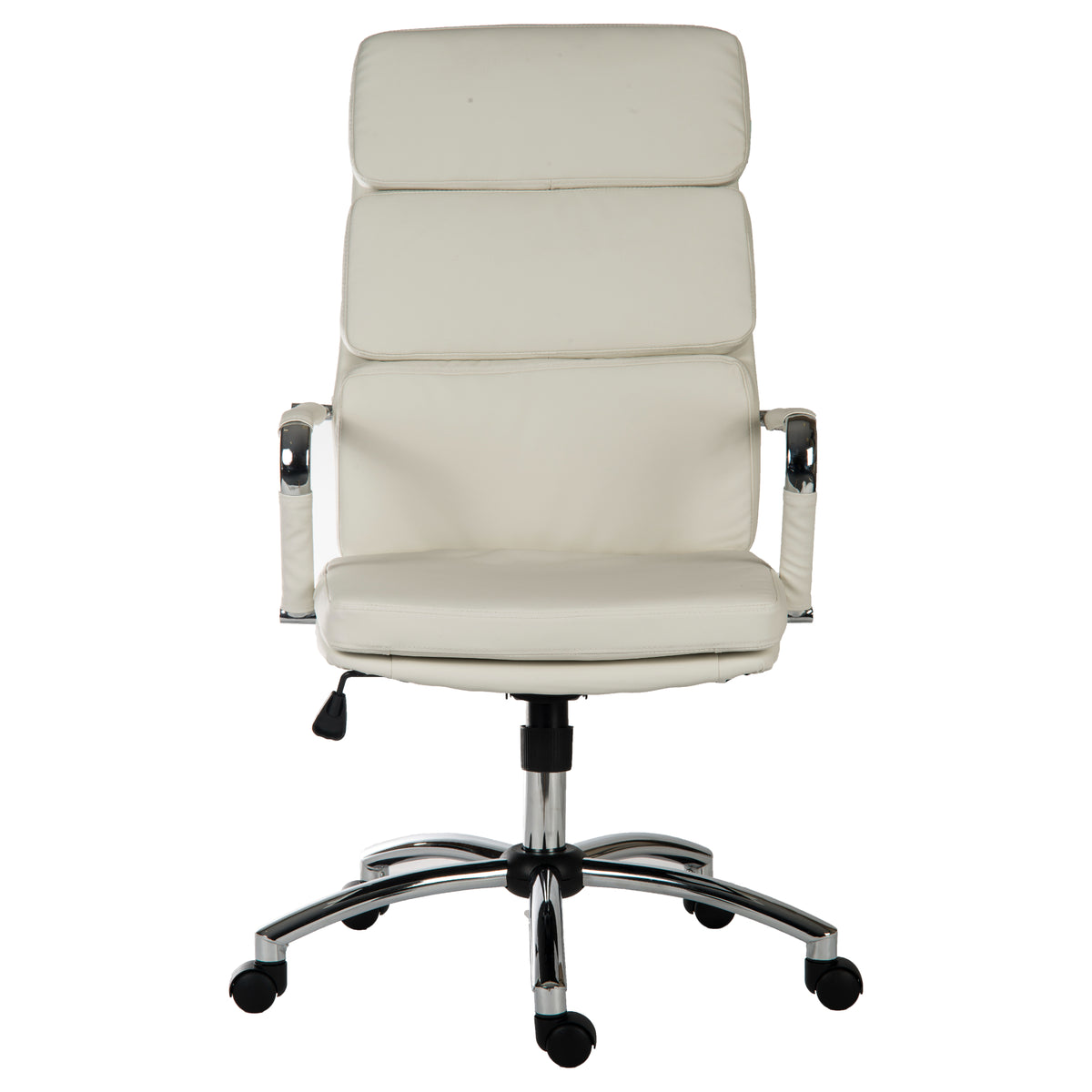 Deco Retro Executive Chair in White, view 2