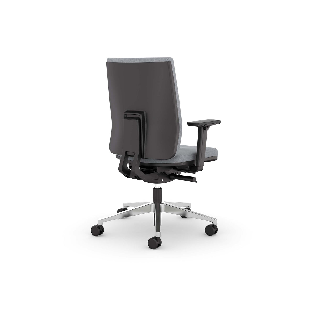 F1 Pro Task Chair, upholstered back, rear view