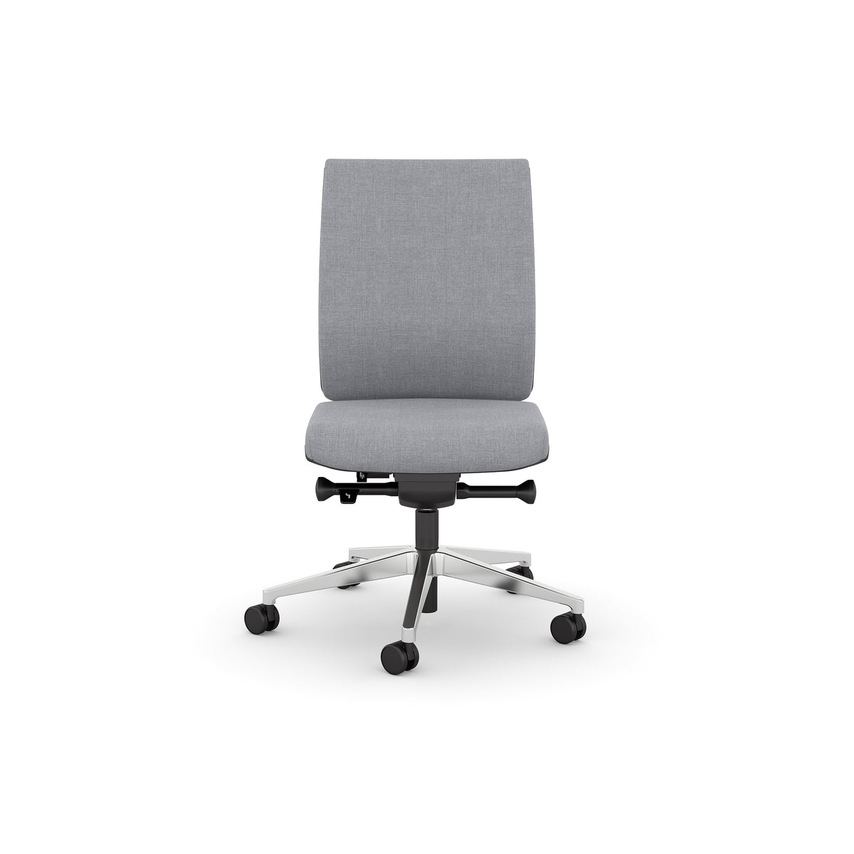 F1 Task Chair, upholstered back, front view