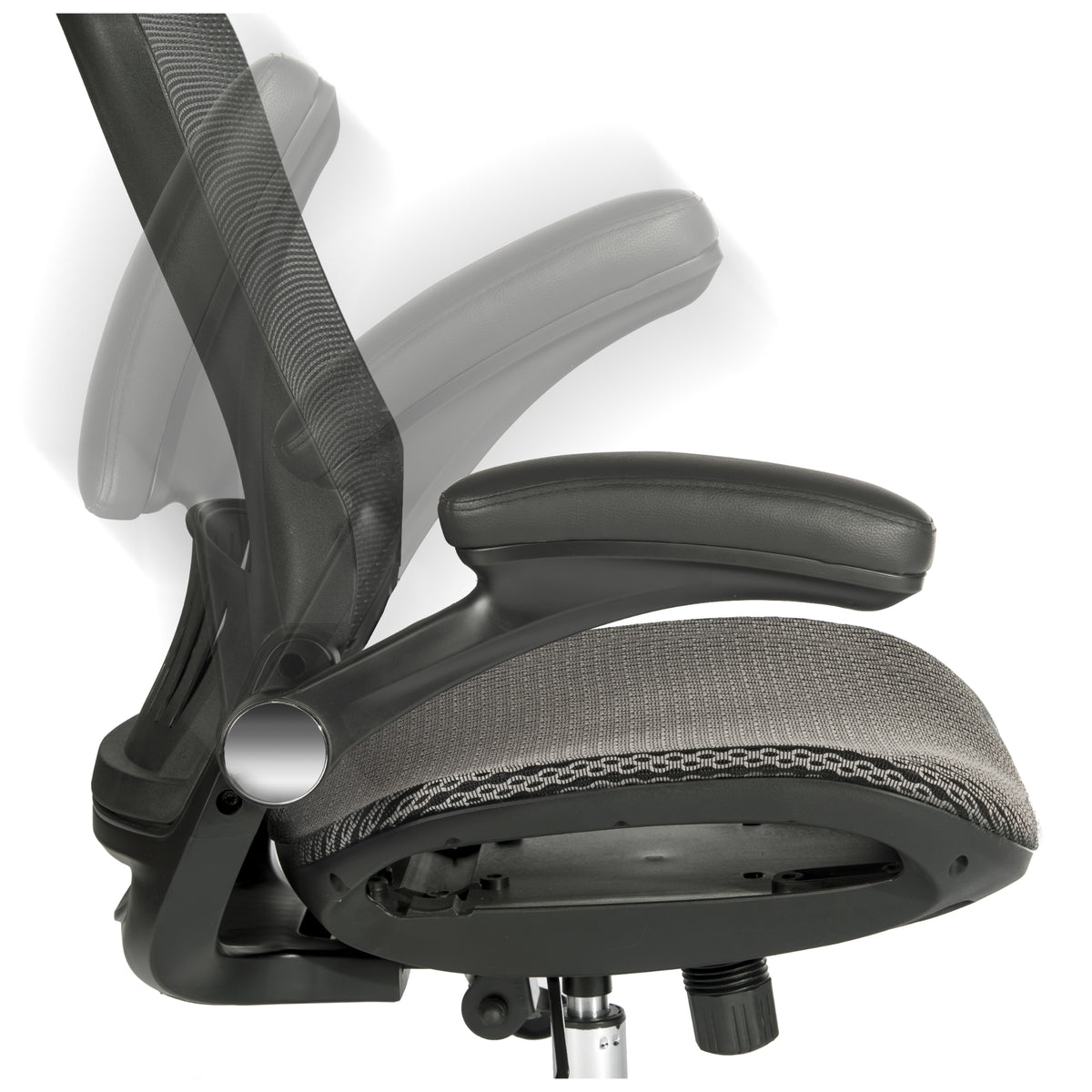 Harmony Mesh Chair in Grey, view 6