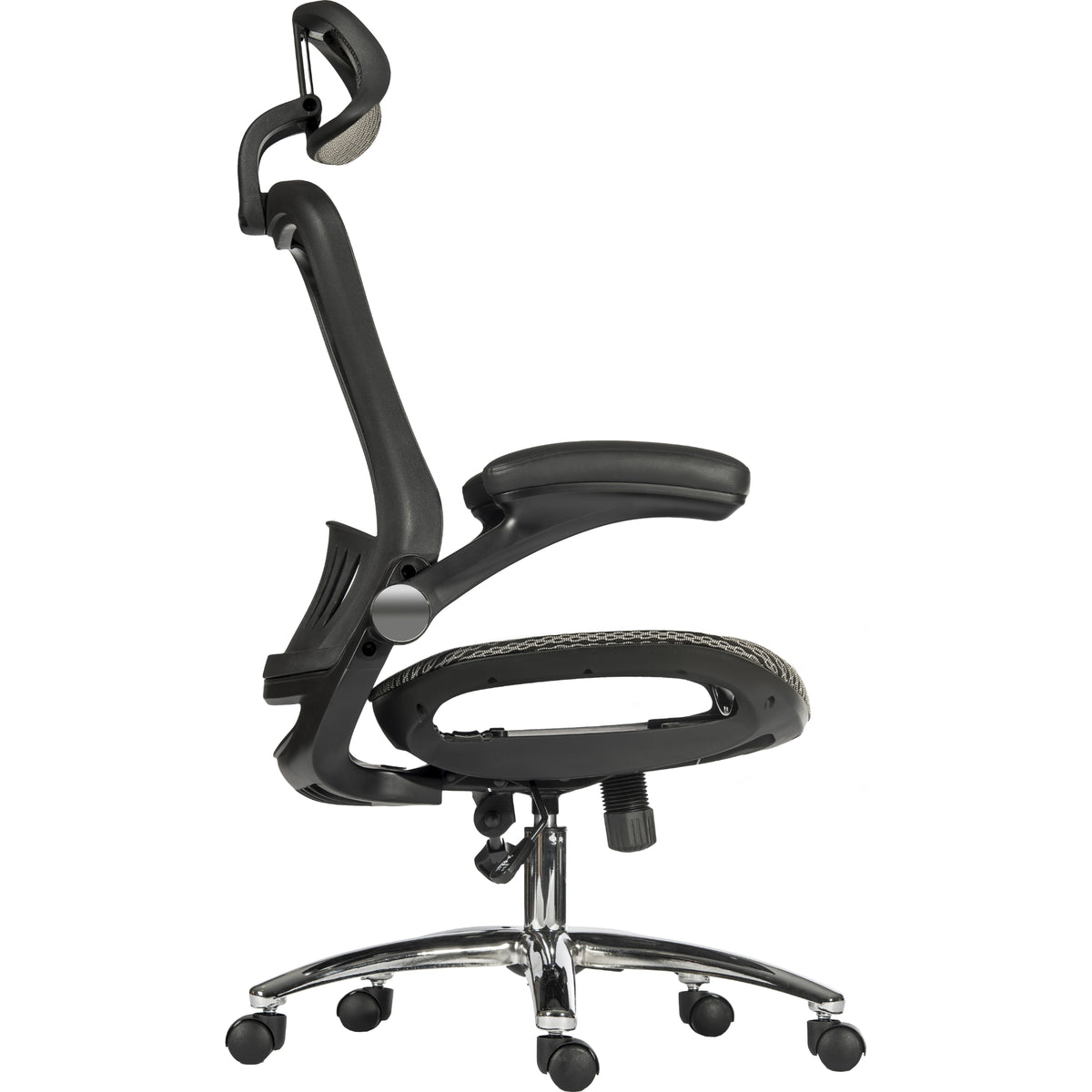 Harmony Mesh Chair in Grey, view 3