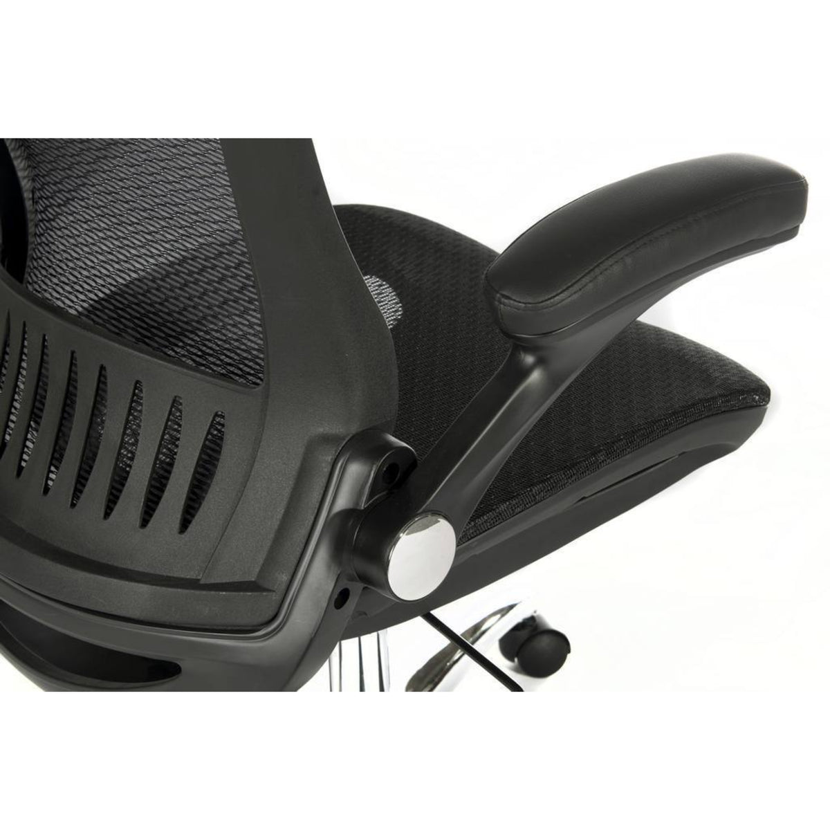 Harmony Mesh Chair in Black, view 7
