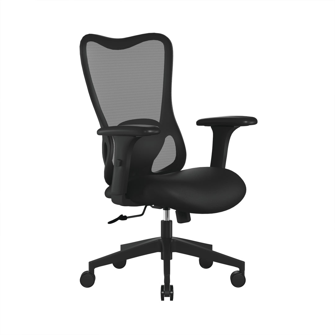 Zephyr Mesh Chair in Black