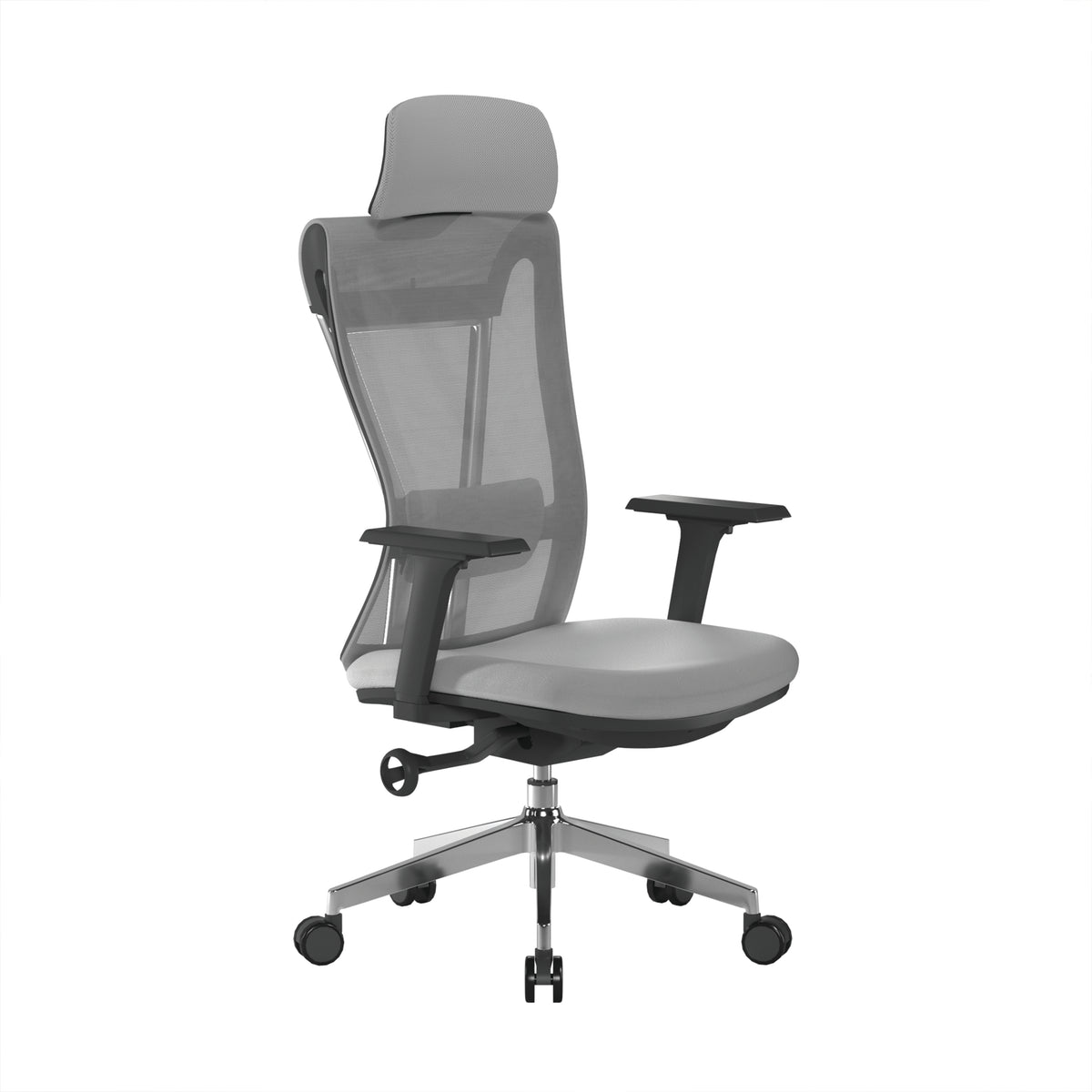 Moritz Mesh Chair in Gray