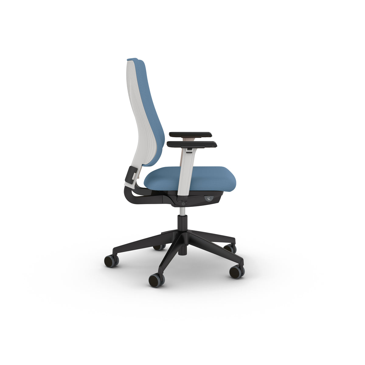Drumback Task Chair, Telegrey shell, black base (460)