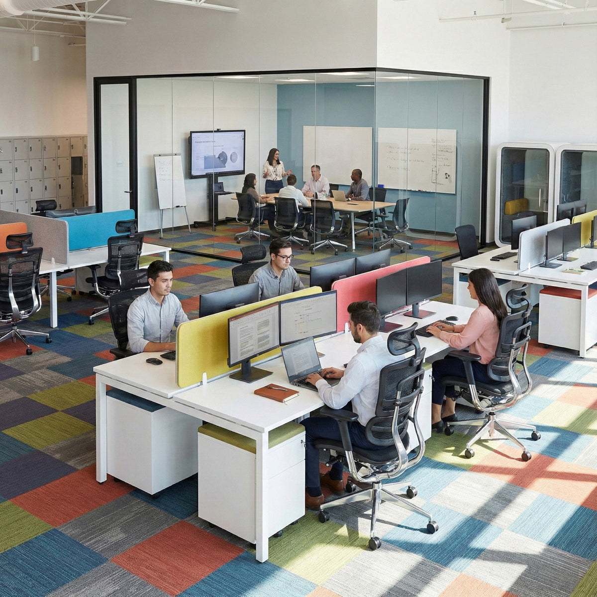i29 Ergonomic Chair in a professional workspace