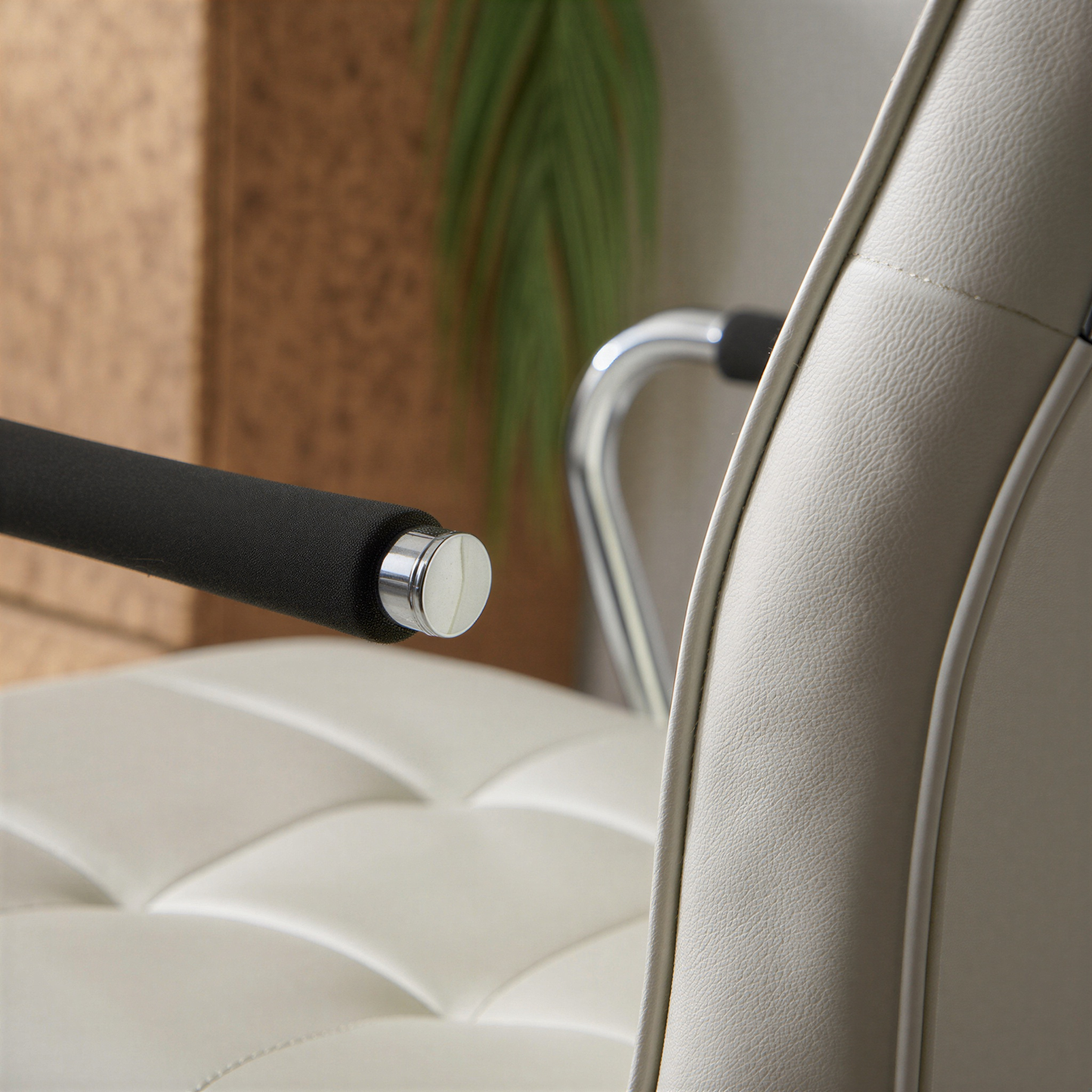 Piano Bonded Leather Chair