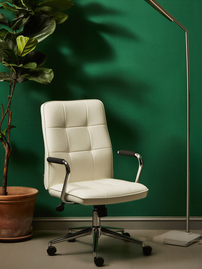 Piano Bonded Leather Chair