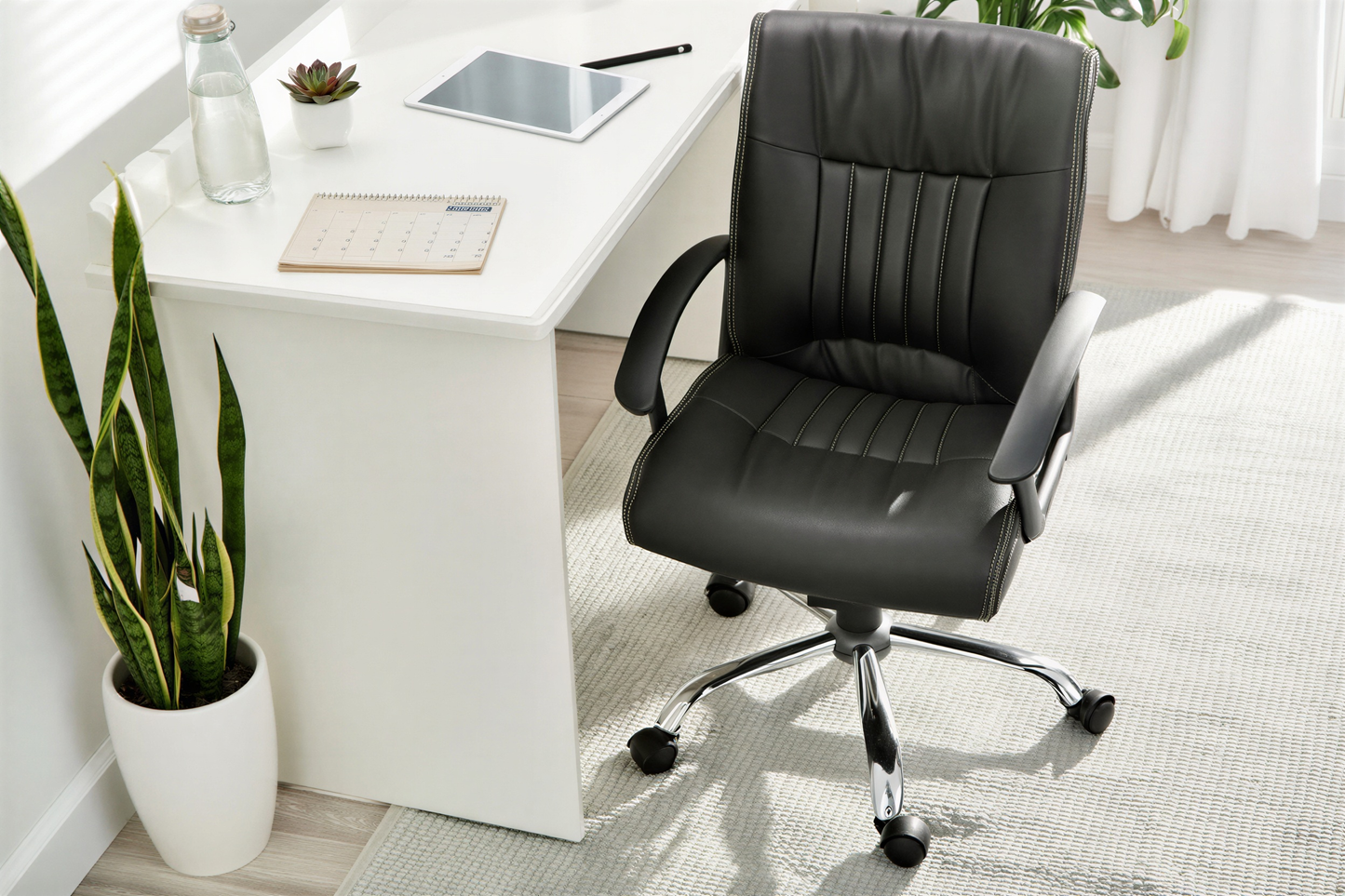 Milan Leather-look Chair