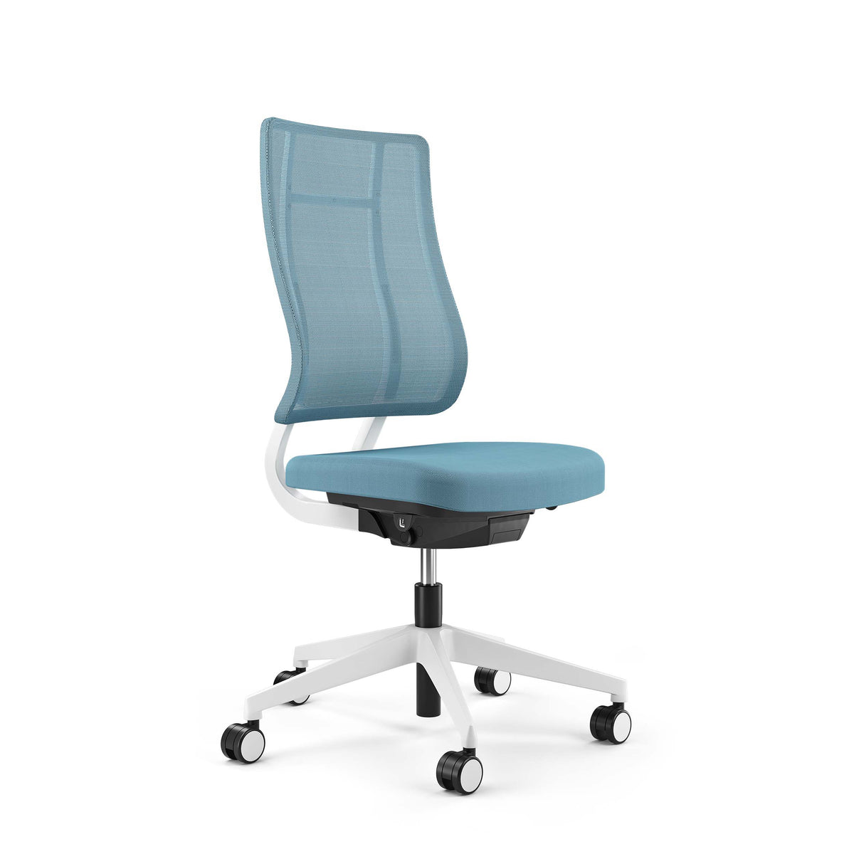 Newback Mesh Task Chair, Telegrey frame / telegrey base