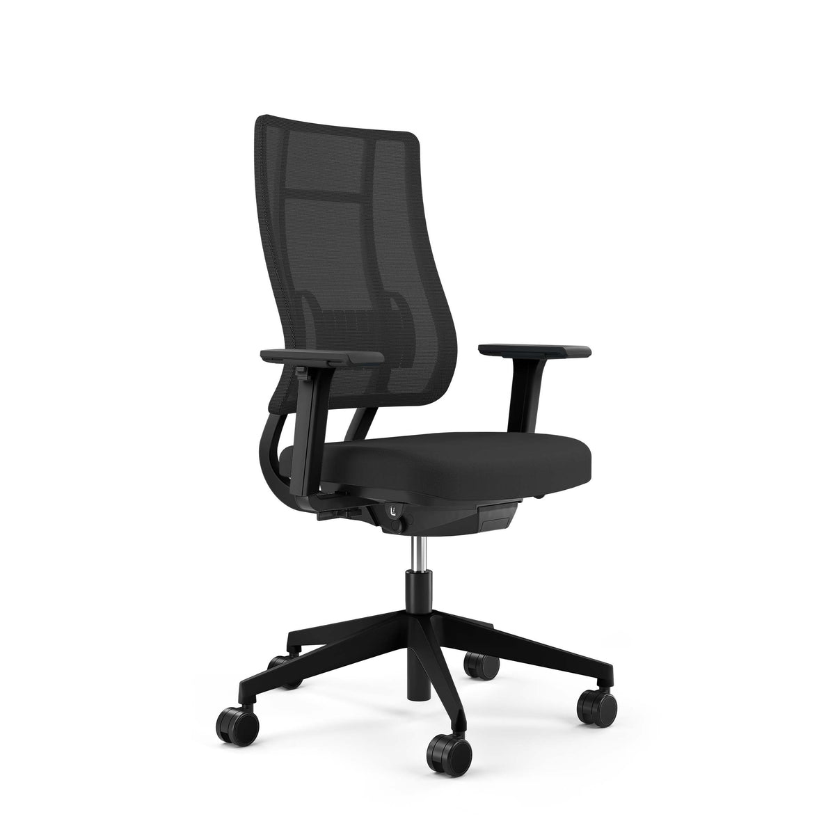Newback Mesh Task Chair, Black frame / black base